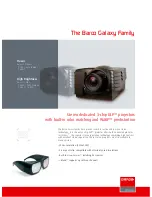 Preview for 1 page of Barco Galaxy 12 HB+ Brochure & Specs