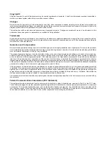 Предварительный просмотр 3 страницы Barco Galaxy 4 Long Life+ R9040355 Owner'S Manual