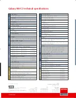 Preview for 6 page of Barco Galaxy NH-12 Brochure & Specs