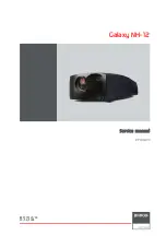 Preview for 1 page of Barco Galaxy NH-12 Service Manual