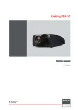 Barco Galaxy NH-12 Service Manual preview