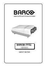 Preview for 4 page of Barco GRAPHICS 1209S Service Manual