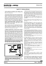 Preview for 6 page of Barco GRAPHICS 1209S Service Manual