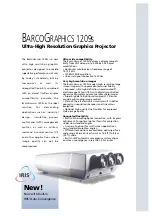 Предварительный просмотр 10 страницы Barco GRAPHICS 1209S Service Manual