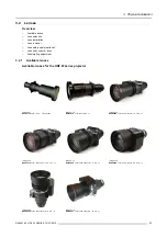 Preview for 27 page of Barco HDF W series Installation Manual