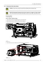 Предварительный просмотр 123 страницы Barco HDF W series Service Manual