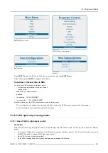 Preview for 255 page of Barco HDF W series Use And Installation  Manual