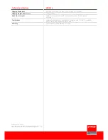 Preview for 4 page of Barco HDF W26 Technical Specifications