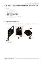 Предварительный просмотр 41 страницы Barco HDF-W30LP User And Installation Manual