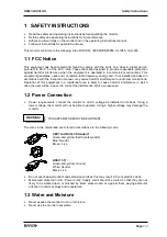 Preview for 5 page of Barco HDM 5049 PLUS User Manual