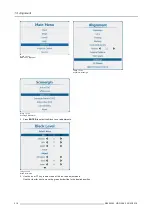 Preview for 222 page of Barco HDQ--2K40 User Manual