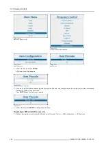 Preview for 264 page of Barco HDX series User And Installation Manual