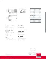 Preview for 4 page of Barco Helios Specifications