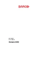 Barco Hermes DXD User Manual preview