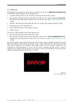 Preview for 41 page of Barco Hydra Compact User Manual