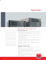 Preview for 1 page of Barco Hydra Brochure & Specs