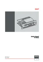 Barco ICMP Service Manual preview