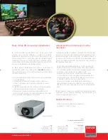 Preview for 2 page of Barco iCon H600 Reference Manual