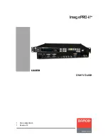Preview for 1 page of Barco ImagePRO-II User Manual