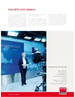 Предварительный просмотр 6 страницы Barco JPEG 2000 Brochure & Specs