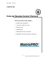 Preview for 33 page of Barco Matrix-PRO HD-SDI Installation And Operator'S Manual