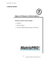 Preview for 45 page of Barco Matrix-PRO HD-SDI Installation And Operator'S Manual