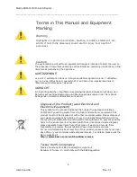 Предварительный просмотр 5 страницы Barco matrixpro-II User Manual