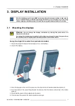 Предварительный просмотр 9 страницы Barco MDCG-5121 User Manual