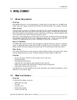 Предварительный просмотр 5 страницы Barco MDSC-2224 User Manual