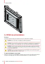 Предварительный просмотр 18 страницы Barco MDSC-8358 MNA Series User Manual