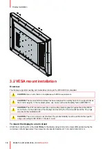 Предварительный просмотр 18 страницы Barco MDSC-8358 Series User Manual