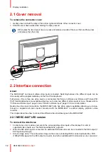 Предварительный просмотр 12 страницы Barco MDSC-8427 User Manual