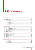 Preview for 3 page of Barco MDSC-8527 User Manual