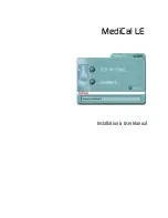 Preview for 1 page of Barco MediCal LE Installation & User Manual