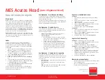 Preview for 6 page of Barco MES ACURAS HEAD Quick Start Manual