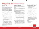 Preview for 8 page of Barco MES ACURAS HEAD Quick Start Manual