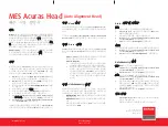 Preview for 10 page of Barco MES ACURAS HEAD Quick Start Manual