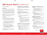 Preview for 14 page of Barco MES ACURAS HEAD Quick Start Manual
