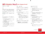 Preview for 22 page of Barco MES ACURAS HEAD Quick Start Manual