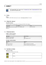 Preview for 11 page of Barco MES ACURAS HEAD User And Installation Manual