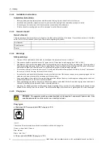 Preview for 16 page of Barco MES ACURAS HEAD User And Installation Manual