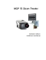 Предварительный просмотр 1 страницы Barco MGP 15 Dicom Theater Hardware & Software Installation & User Manual