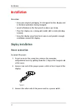 Preview for 14 page of Barco MIVD 1218 MKII Installation & User Manual