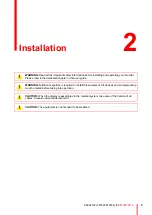 Предварительный просмотр 9 страницы Barco MUIP-2112 User Manual