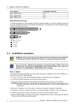 Preview for 8 page of Barco MXRT-1450 User Manual