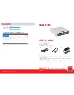 Barco NGS-D320 Lite Quick Start Manual предпросмотр