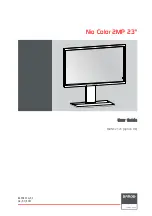 Preview for 1 page of Barco Nio Color 2MP User Manual