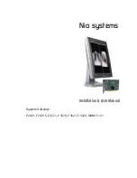 Preview for 1 page of Barco Nio systems Installation & User Manual