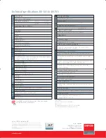 Preview for 4 page of Barco OV-501 Specifications