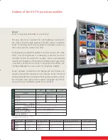 Preview for 2 page of Barco OV-715 Specifications